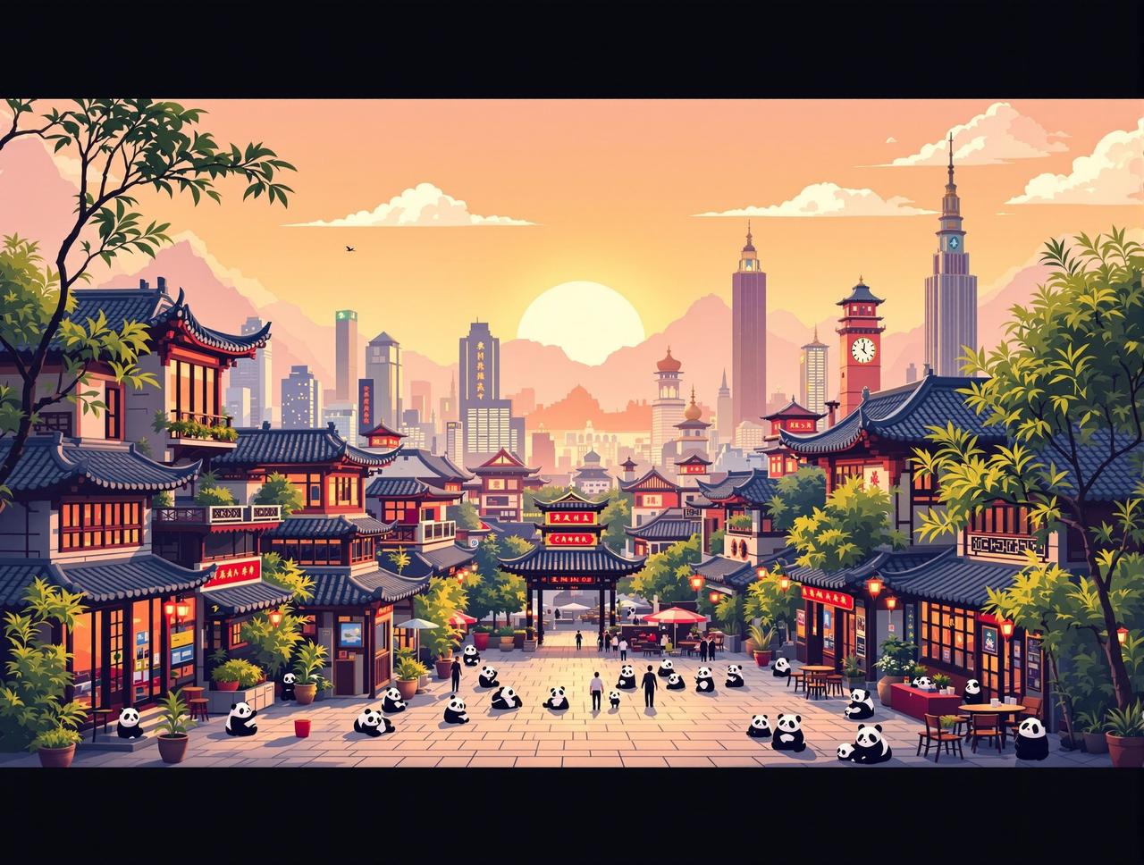 韩漫剧城市合作 - 成都