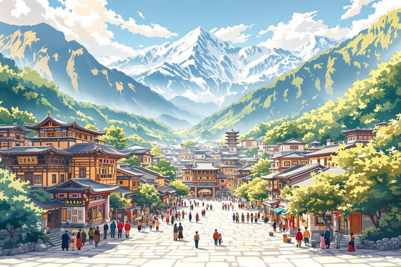 韩漫剧 - 丽江古城《一米阳光》民族风情短剧 韩漫剧成功案例 - 丽江古城《一米阳光》民族风情短剧