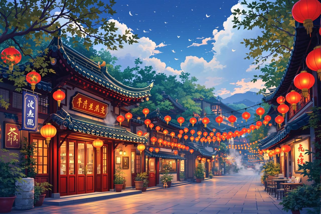 韩漫剧 - 成都宽窄巷子《烟火锦城》品牌联名 韩漫剧成功案例 - 成都宽窄巷子《烟火锦城》品牌联名